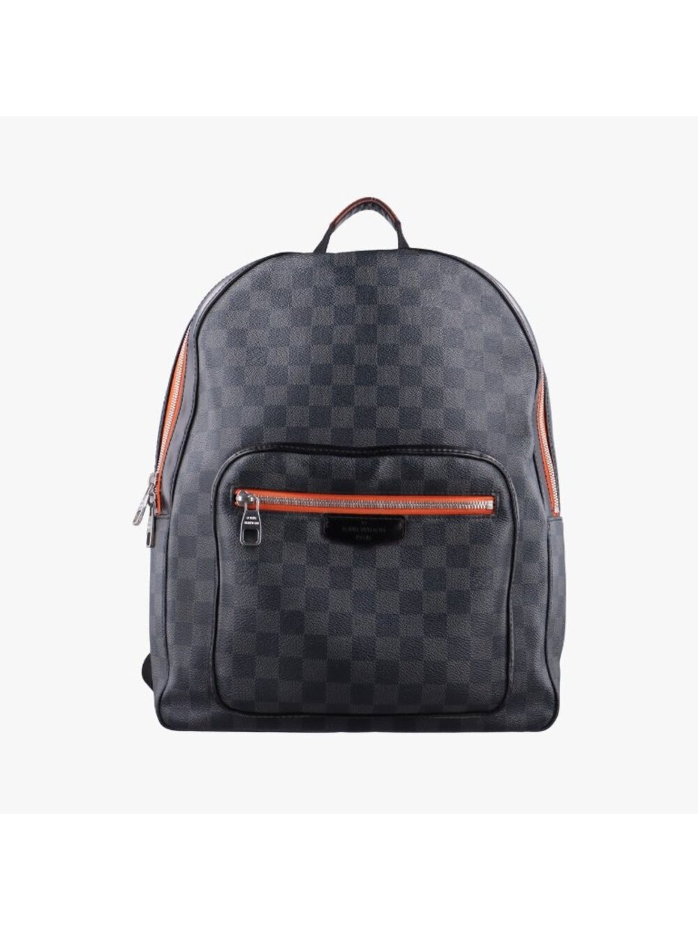 Louis Vuitton Josh Noir Orange Damier Graphite Backpack